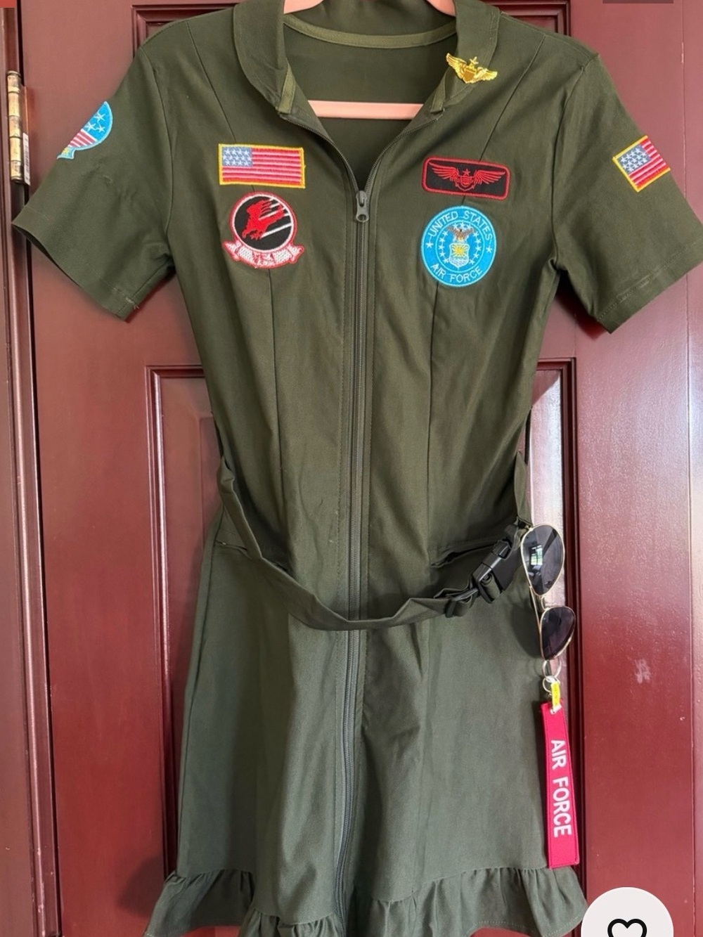 Sexy-ish Pilot Top Gun Inspired Dress for Halloween or Cosplay